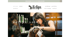 Desktop Screenshot of eclipxhair.com